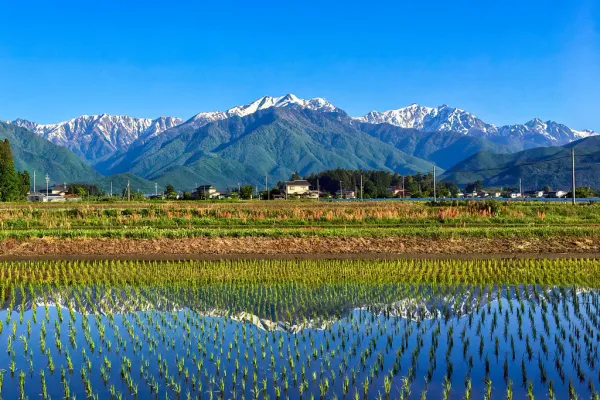 Sakata in Yamagata Prefecture, Japan